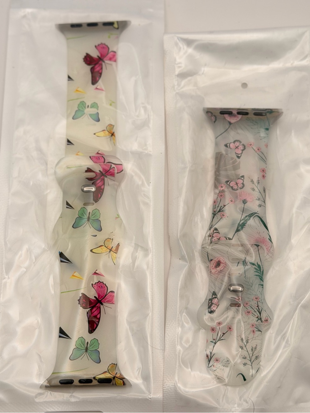 Apple Watch Band, Flower/butterfly Theme, 38/40/41mm, New